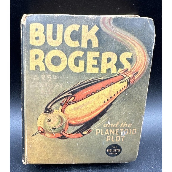 BUCK ROGERS AND THE PLANETOID PLOT #1197 BIG LITTLE BOOK 1936 Nice! -5V